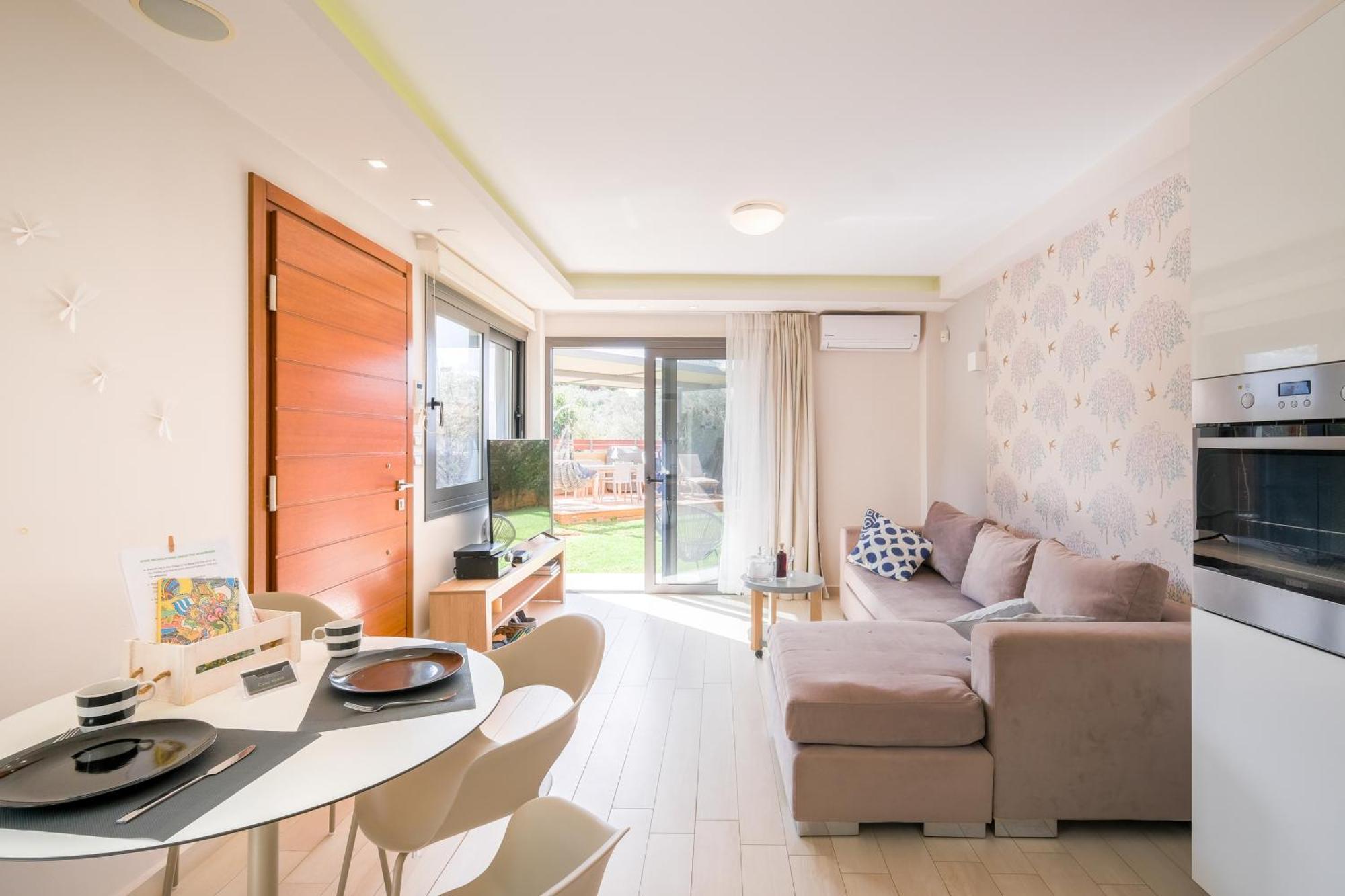 Glaros Casa Verde - Cozy Flat With Garden Near Beach Като-Даратсо Экстерьер фото