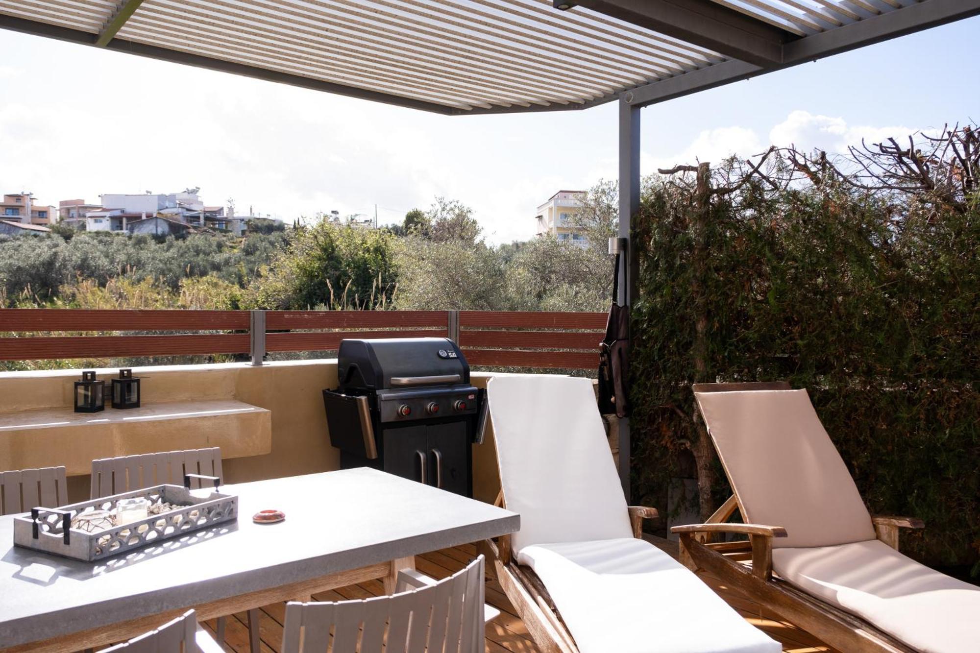 Glaros Casa Verde - Cozy Flat With Garden Near Beach Като-Даратсо Экстерьер фото