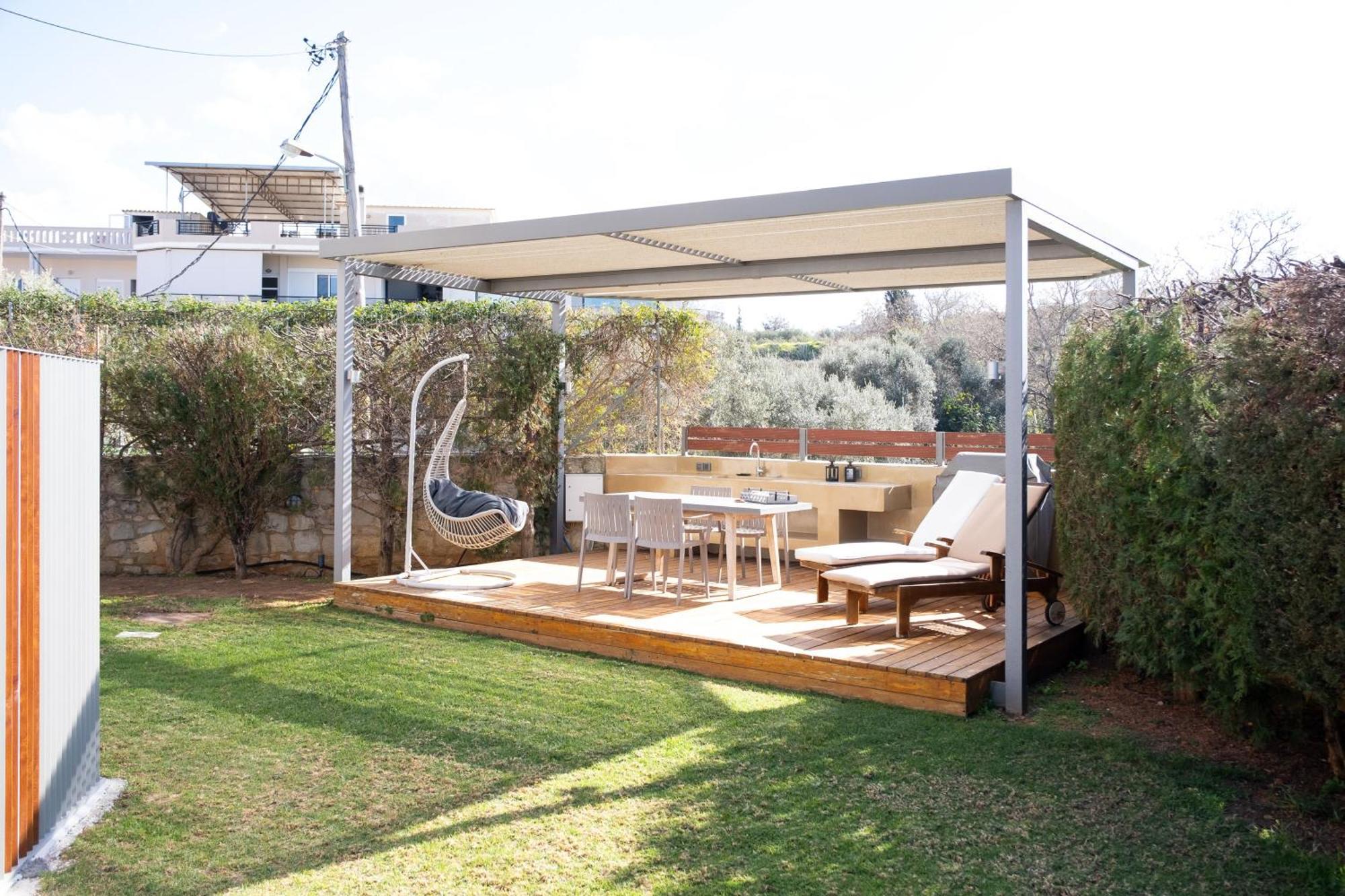 Glaros Casa Verde - Cozy Flat With Garden Near Beach Като-Даратсо Экстерьер фото